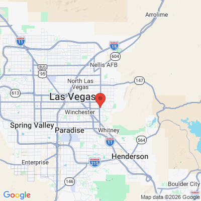 Map to City Dental- Dental Implants and Orthodontics office in Las Vegas, NV