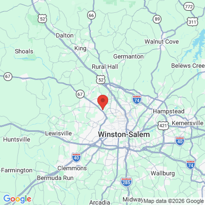 Map to  office in Winston Salem, NC
