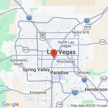 Map to Practice Support Center office in Las Vegas, NV