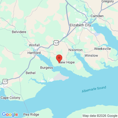 Map to  office in Hertford, NC