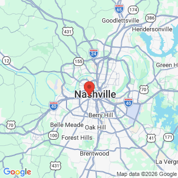 Map to Solace Implant Center & Oral Surgery office in Nashville, TN