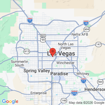 Map to Nicholas A. Maffeo, DMD, PLLC     DBA/ Las Vegas Dental Group office in Las Vegas, NV