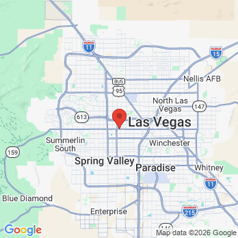 Map to Ellsworth Dental Care LLC office in Las Vegas, NV