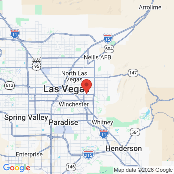 Map to ROSE COSMETIC & FAMILY DENTISTRY office in Las Vegas, NV