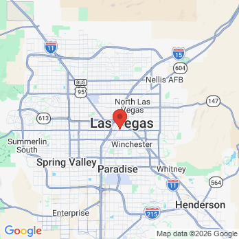 Map to Comfort Care Dental Group office in Las Vegas, NV