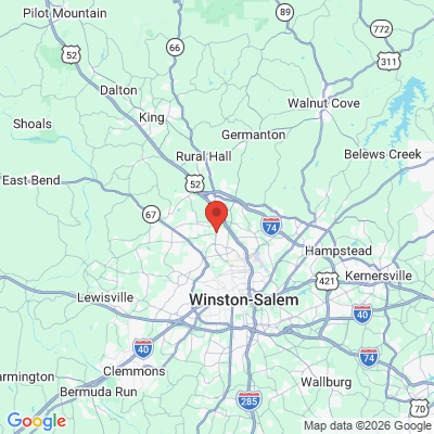 Map to  office in Winston Salem, NC