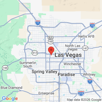 Map to MedConnectUSA office in Las Vegas, NV
