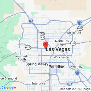 Map to Wagner Dentistry office in Las Vegas, NV