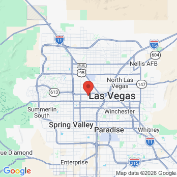 Map to The Kids Dentist office in Las Vegas, NV
