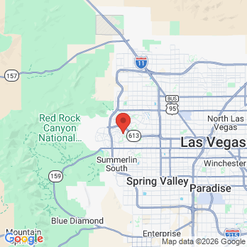 Map to Shields Family Dentistry office in Las Vegas, NV