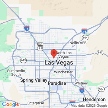 Map to Volunteers in Medicine of Southern Nevada office in Las Vegas, NV