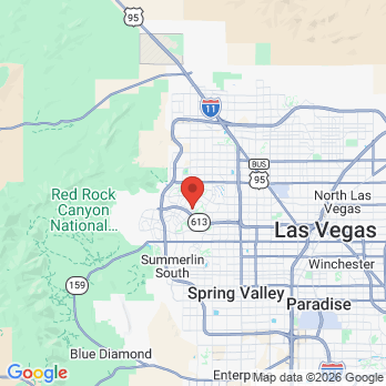Map to Children's Dental Center office in Las Vegas, NV