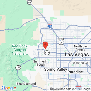 Map to Fife & Steffen Endodontics office in Las Vegas, NV