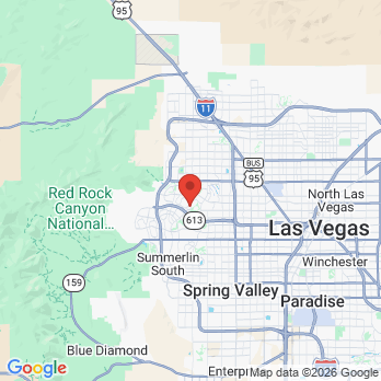 Map to Drs. Chin and Pharar Dentistry office in Las Vegas, NV