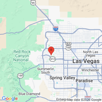 Map to James B. Polley, DDS office in Las Vegas, NV