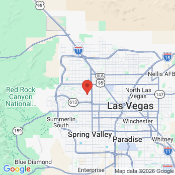Map to Radiant Smiles V office in Las Vegas, NV