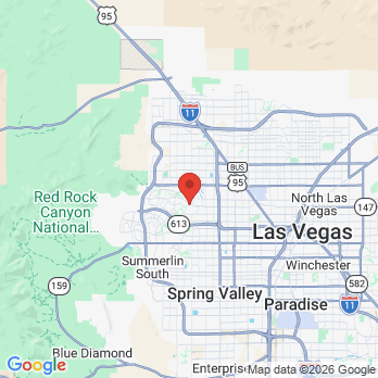 Map to Enhance Dental Dr. Beatrice Stark office in Las Vegas, NV