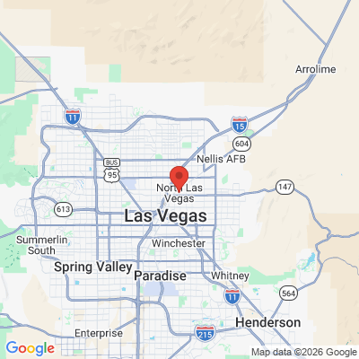 Map to  office in North Las Vegas, NV