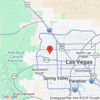 Map to Trobough Dental  office in Las Vegas, NV