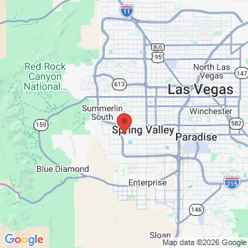 Map to Spanish Hills Dental office in Las Vegas, NV