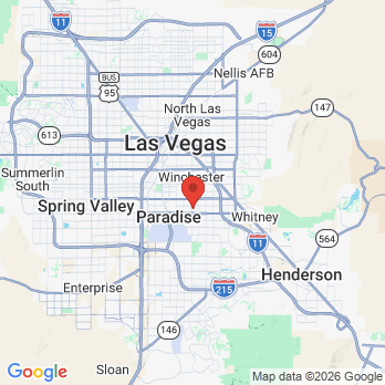 Map to Children's Dentistry of Tompkins  office in Las Vegas, NV