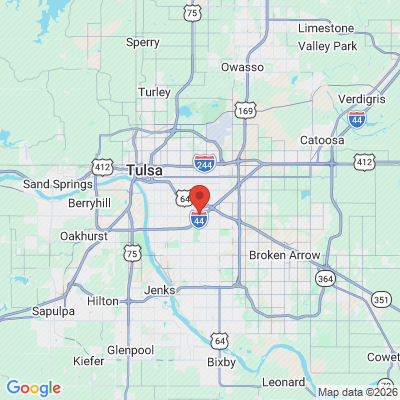 Map to  office in Tulsa, OK