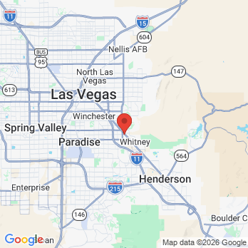 Map to Smile Más Dental office in Las Vegas, NV