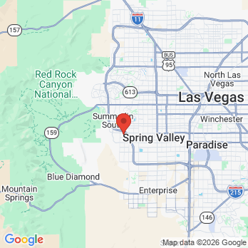 Map to Lydia Wyatt, D.D.S. office in Las Vegas, NV