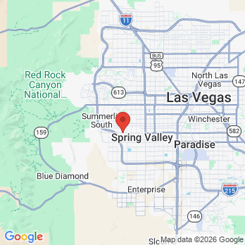 Map to Adventure Smiles office in Las Vegas, NV