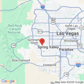Map to Four Seasons Dental Spa office in Las Vegas, NV