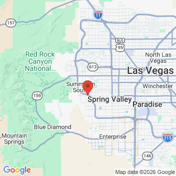 Map to Dr Byron Blasco DMD office in Las Vegas, NV