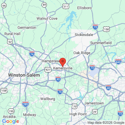 Map to  office in Kernersville, NC