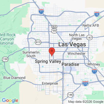 Map to Mike Most office in Las Vegas, NV