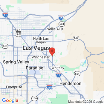 Map to Dentists On Nellis office in Las Vegas, NV