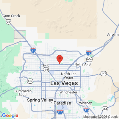 Map to  office in North Las Vegas, NV