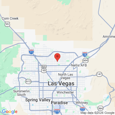 Map to  office in North Las Vegas, NV
