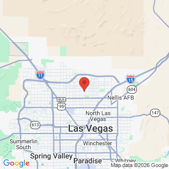 Map to Radiant Smiles VI office in N Las Vegas, NV