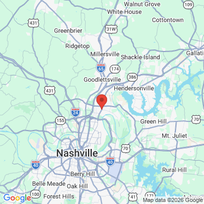 Map to  office in Madison, TN