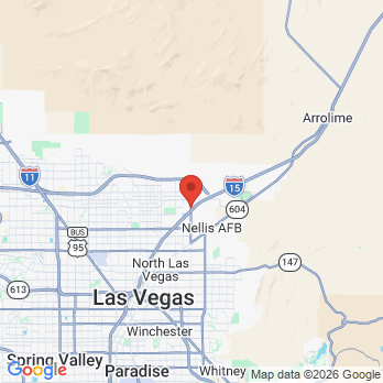 Map to Lamb Dental & Orthodontics office in North Las Vegas, NV