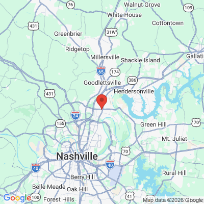Map to  office in Madison, TN