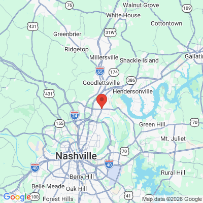 Map to  office in Madison, TN