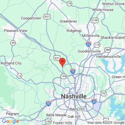 Map to  office in Whites Creek, TN