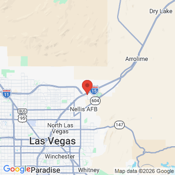 Map to Pop Up Smiles LV office in Las Vegas, CA