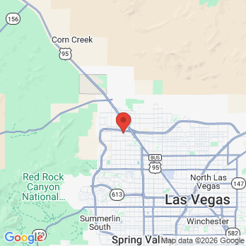Map to Canyon Oral & Facial Surgery office in Las Vegas, NV