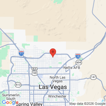 Map to Dynamic Dental  office in North Las Vegas, NV