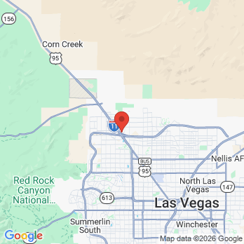 Map to Comprehensive Dentistry by Dr. Frank Bruno, DMD office in Las Vegas, NV