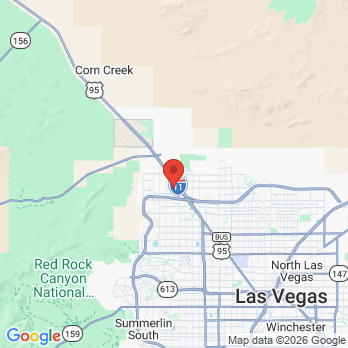 Map to SuperSmile Orthodontics office in Las Vegas, NV