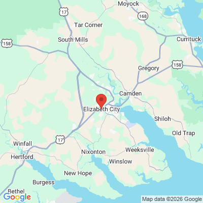 Map to  office in Elizabeth City, NC
