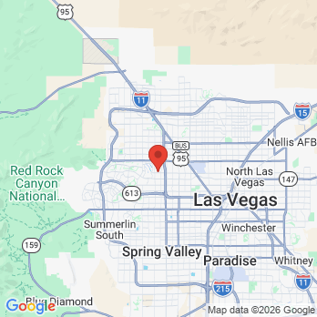 Map to SUZIE SU, DDS office in Las Vegas, NV