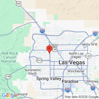 Map to Micro Endodontics of Las Vegas  office in Las Vegas, NV